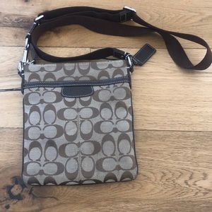 Coach Monogram Crossbody Bag